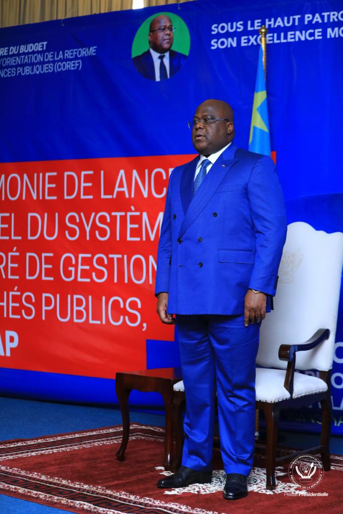 RDC: le président Félix Tshisekedi a lancé « SIGMA », le nouveau ...